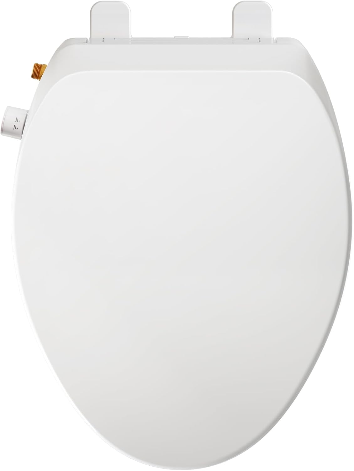 Elongated Bidet Toilet Seat with Adjustable Water Pressure