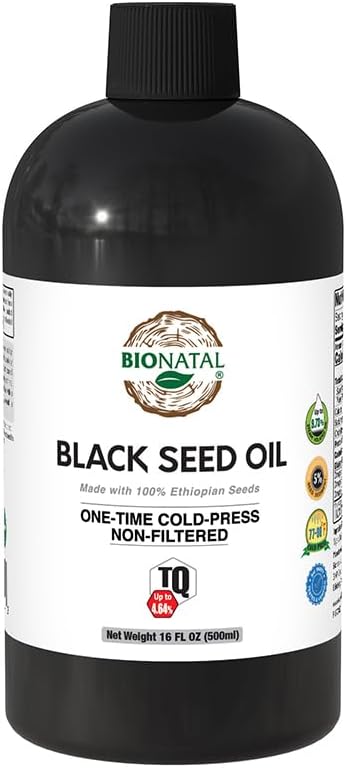 BioNatal Ethiopian Black Seed Oil for Immune and Digestive Health