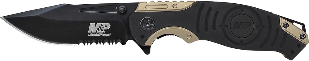 Smith & Wesson M&P SWMP13BS Folding Knife for Tactical Use