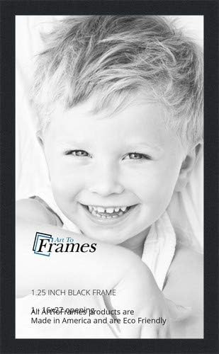 ArtToFrames 16x27 inch Black Picture Frame for Stunning Display