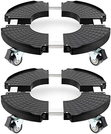 Heavy Duty Plant Caddies with Wheels for Large Planters and Pots