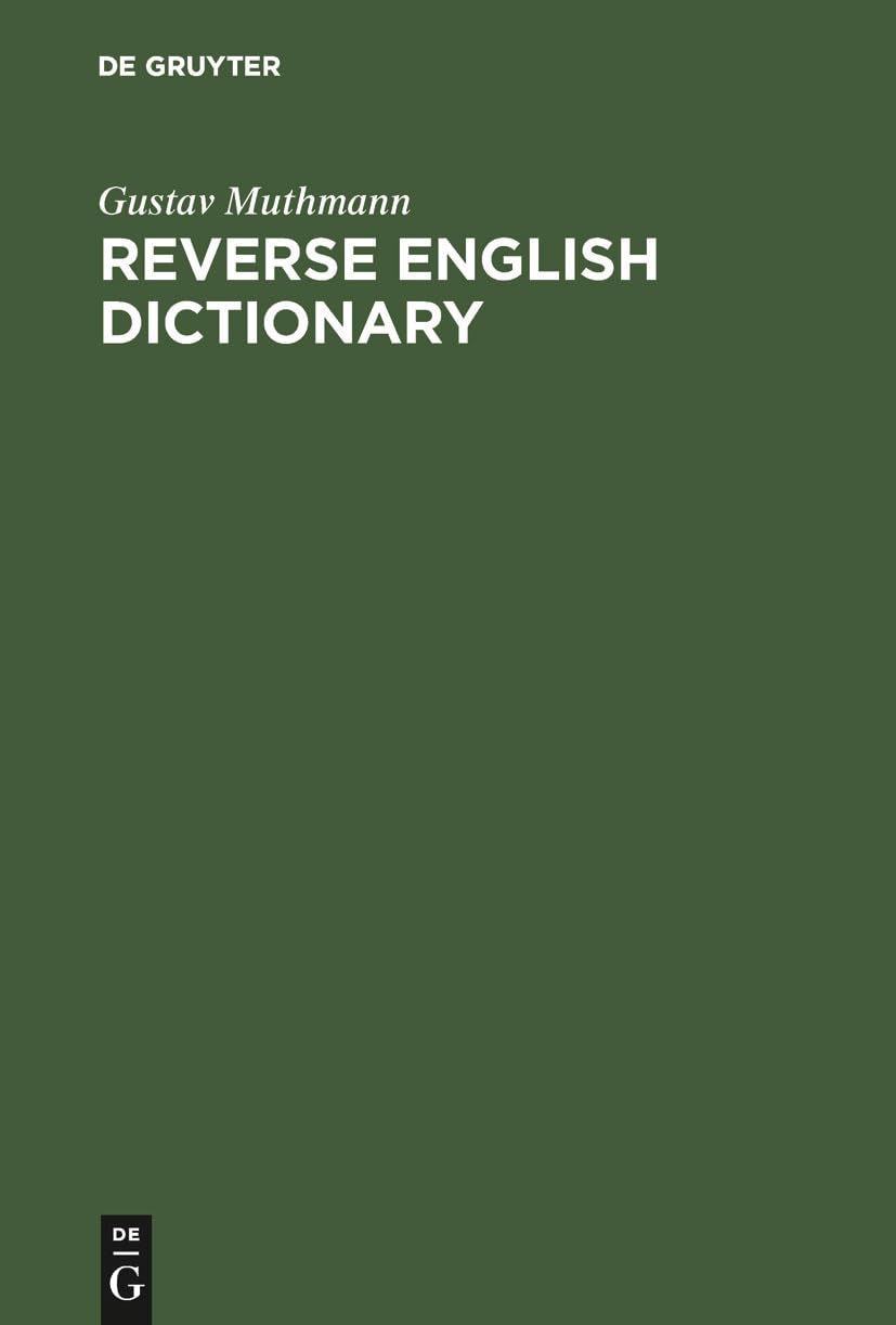 Reverse English Dictionary: Phonological and Morphological Insights