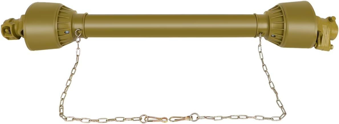 SCITOO Yellow 37-59 in PTO Shaft for Tractors and Mowers