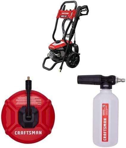 Powerful CRAFTSMAN Electric Pressure Washer with Surface Cleaner