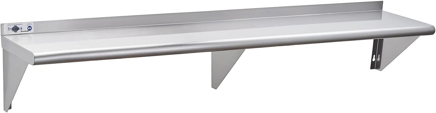 Profeeshaw NSF Stainless Steel Shelf 12 x 60 for Kitchen Use