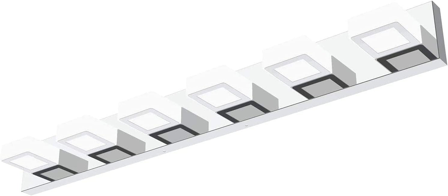 Dimmable Modern Chrome Bathroom Vanity Lights for Stylish Lighting