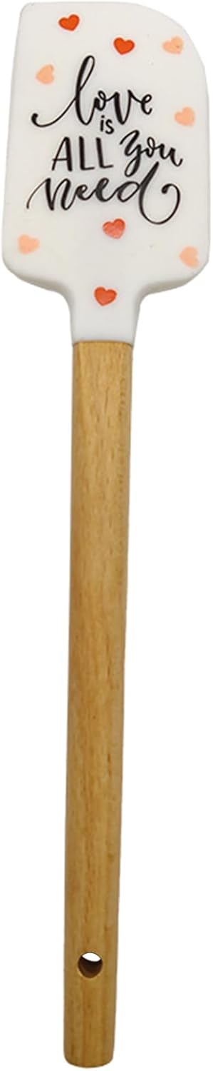 Heart Cake Cream Silicone Spatula - Mix, Blend, & Scrape with Ease!