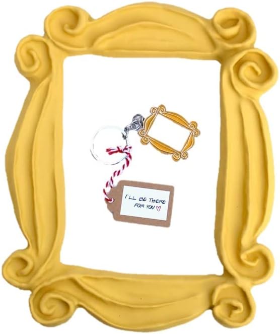Handmade Peephole Door Frame with Cute Keychain for Friends