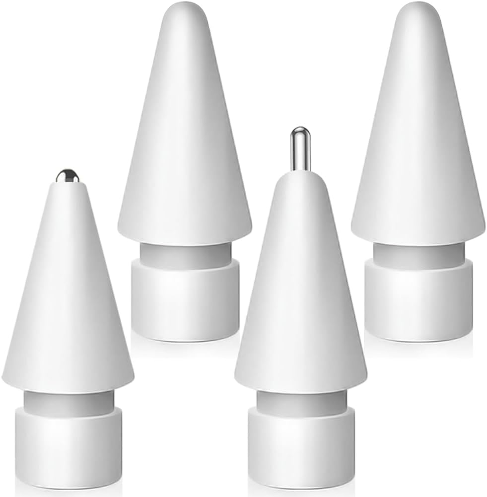 Enhance Apple Pencil: Mix Metal Tips (4 Pack)