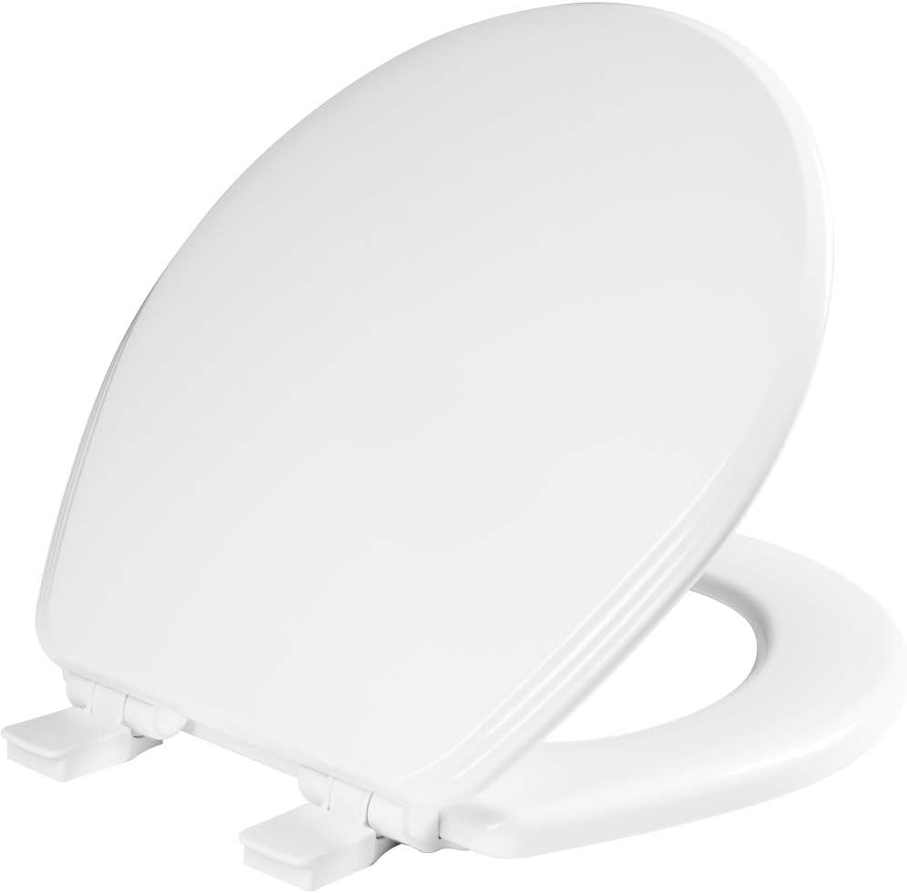 Bemis Ashland Modern Wood Toilet Seat with Decorative Edge