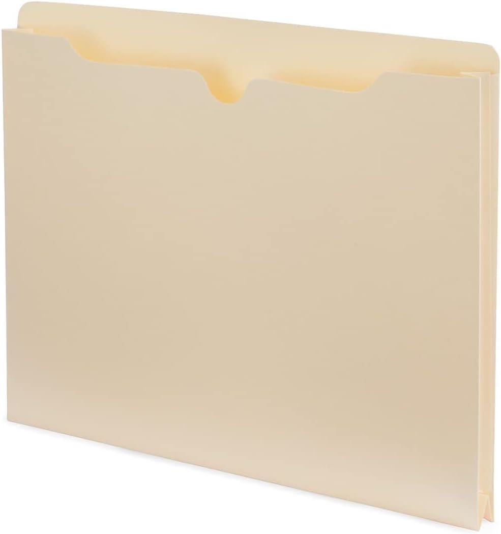 Staples Jacket File Folders for Organized Document Storage