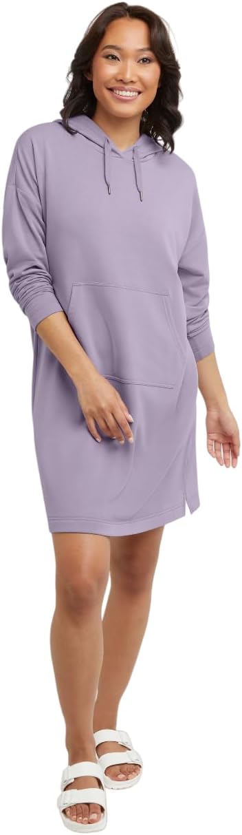 Hanes Women's Soft Brushed Hoodie Dress: Cozy Style