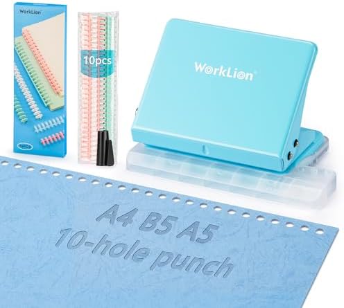 Worklion Binding Machine for Planner: Perfect for Bookbinding