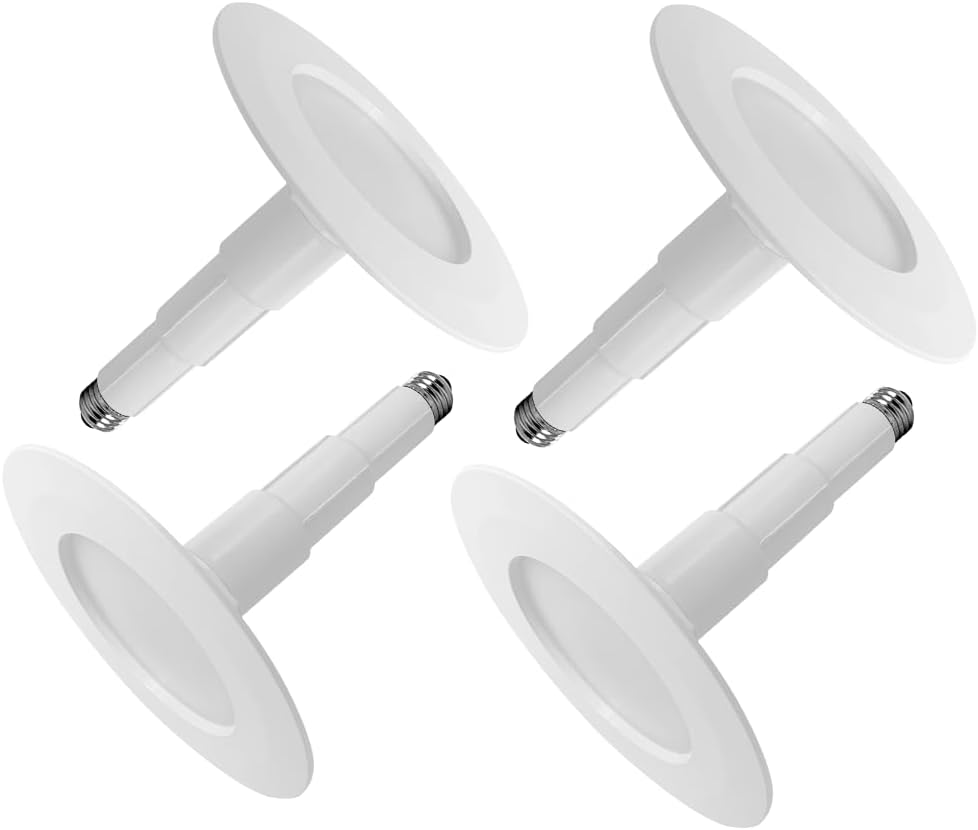 Jolux 4-Pack 5/6 Inch LED Can Lights Retrofit Recessed Lighting