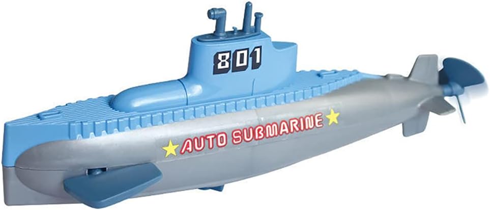 Kids' Grey Wind-up Submarine for Bathtime Fun
