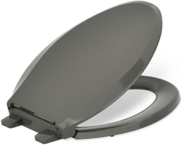 KOHLER Cachet ReadyLatch Elongated Toilet Seat for Comfort