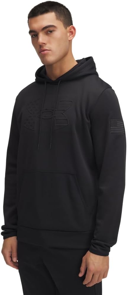 Under Armour Men's Freedom American Flag Hoodie for Comfort