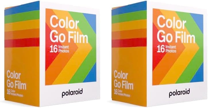 Polaroid Go Color Film Double Pack - Capture 16 Vibrant Memories