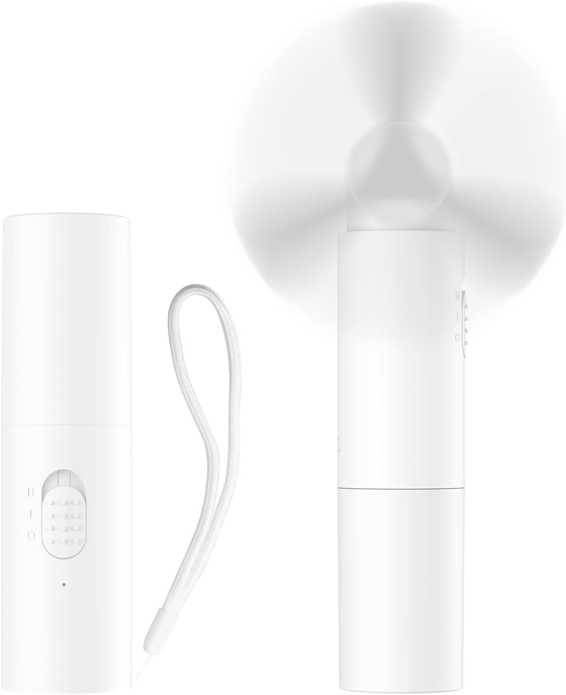 Portable Rechargeable Handheld Fan - 22+Hrs Runtime!