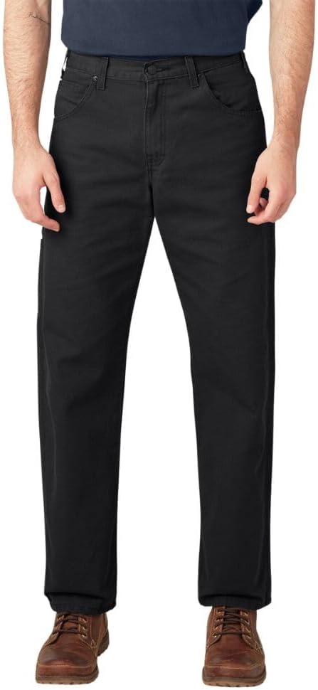 Dickies Men's Relaxed Fit Straight-Leg Duck Carpenter Jean Review