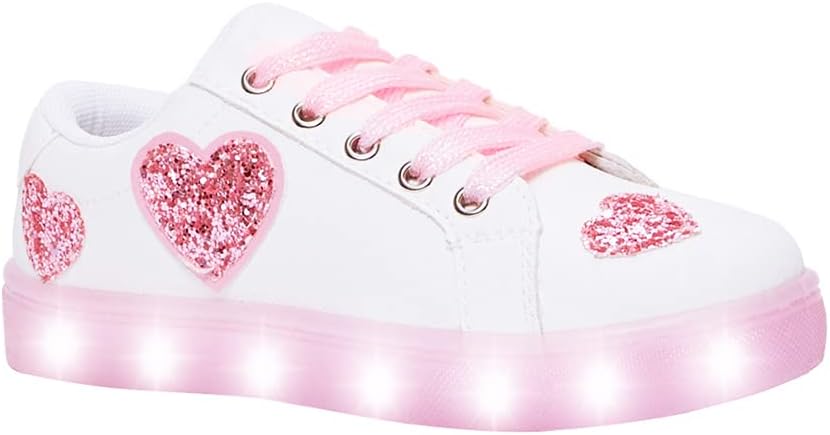 FabKids Kids Sneakers for Boys and Girls with Light-Up Soles