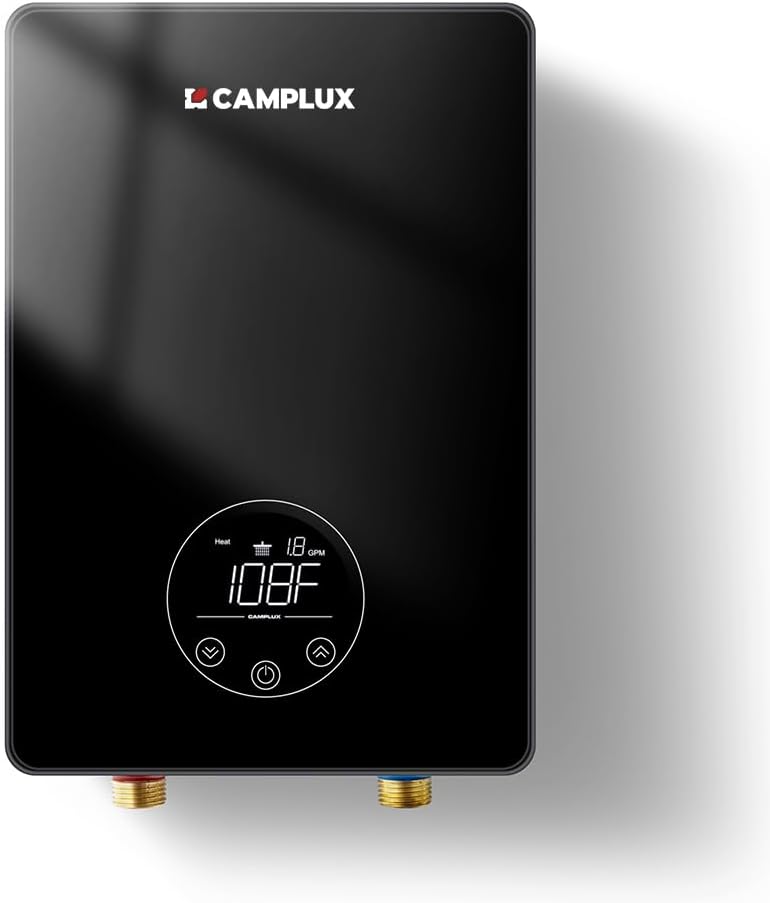 Camplux 6kW Electric Water Heater: Instant Hot Water