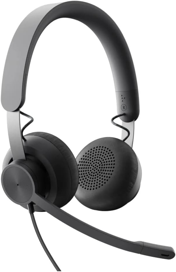 Logitech Zone 750 Wired Noise Canceling Headset for Comfort