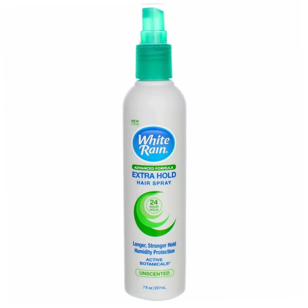 White Rain Extra Hold Hairspray for All Hair Types, 7 oz Pack