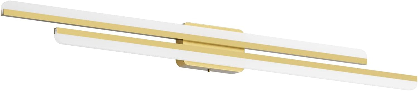 Ralbay 48in Gold Vanity Lights for Modern Bathroom Lighting