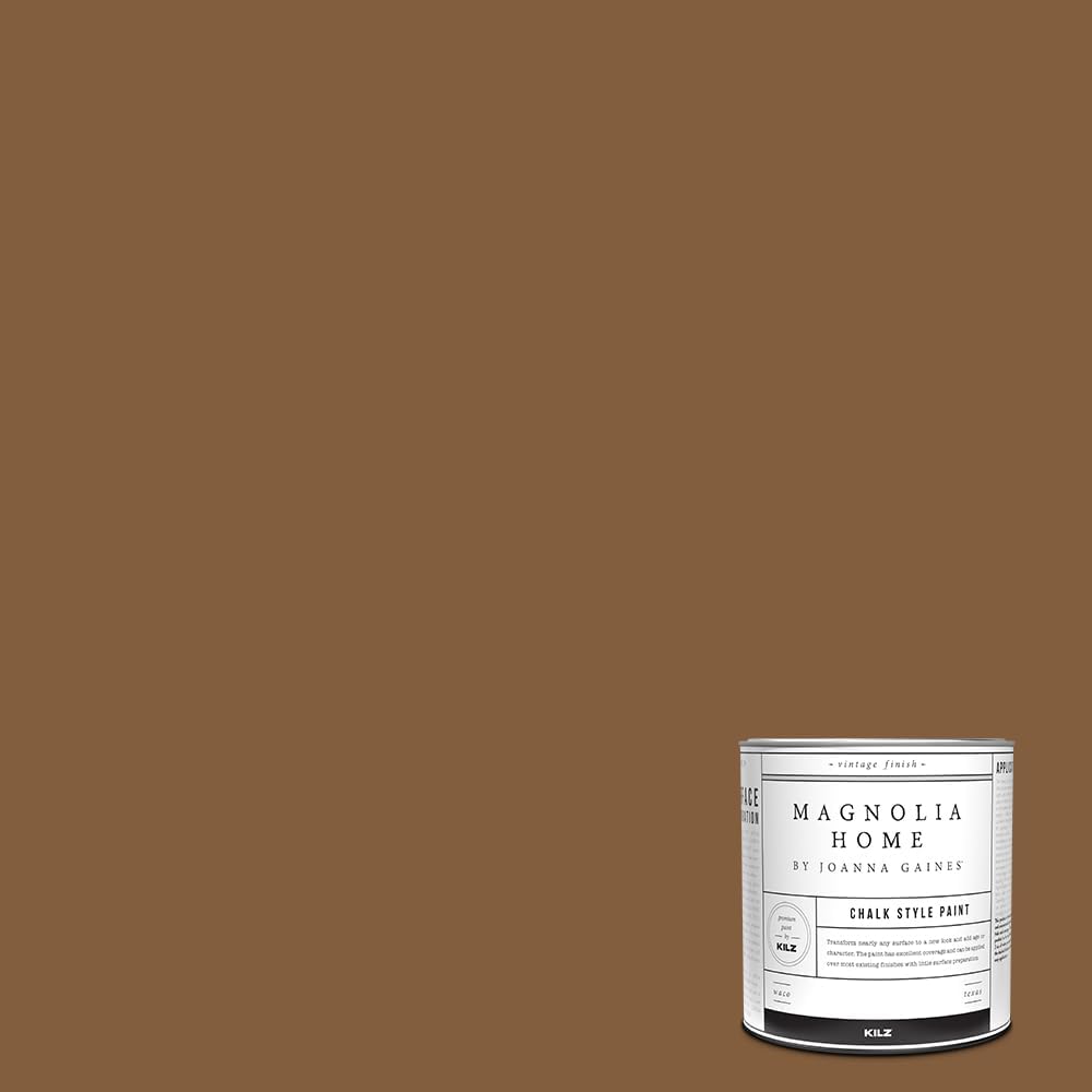 Magnolia Home Chalk Style Paint for Furniture and Cabinets, Cognac