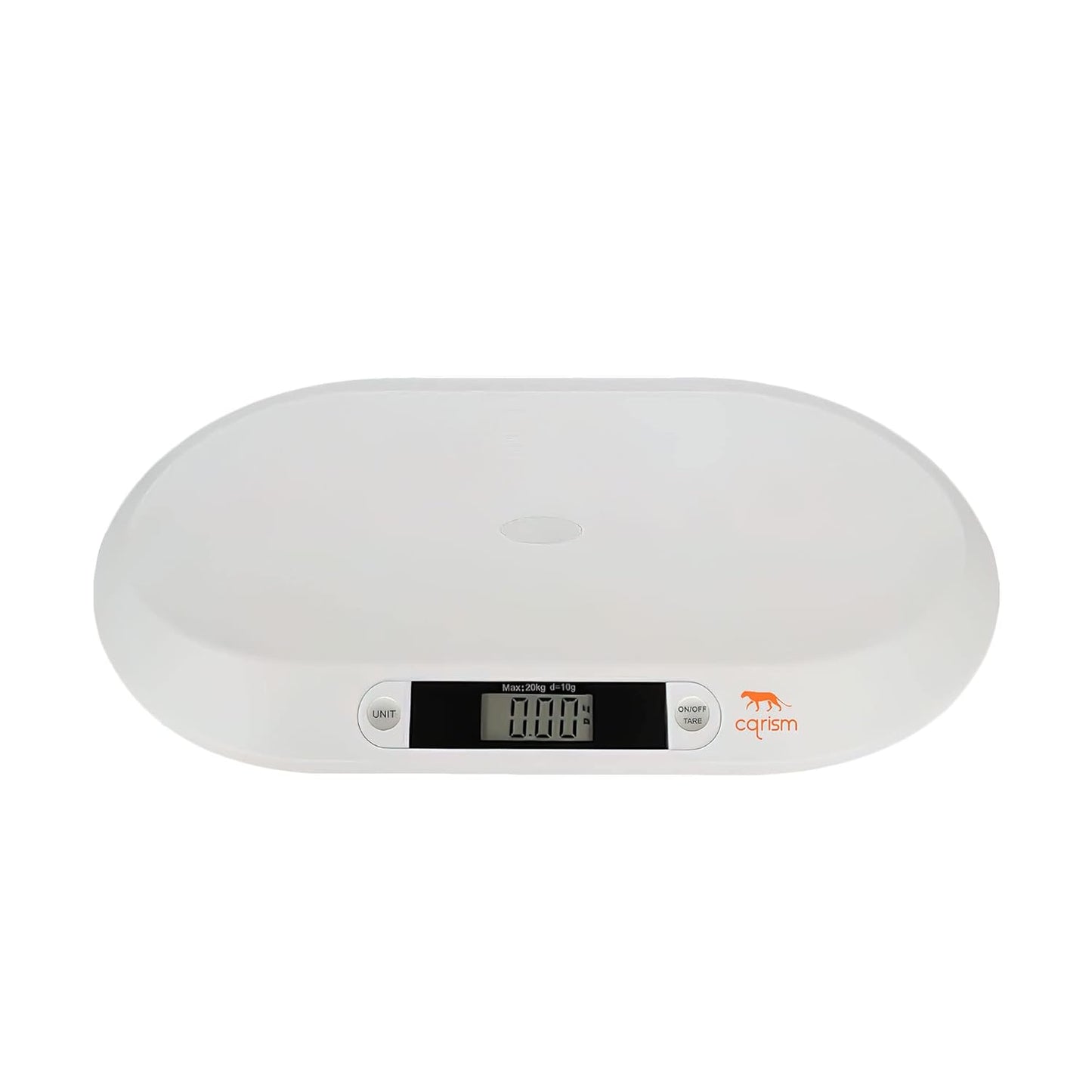 Smart Baby Scale with Tare Function and Curved Platform for Growth