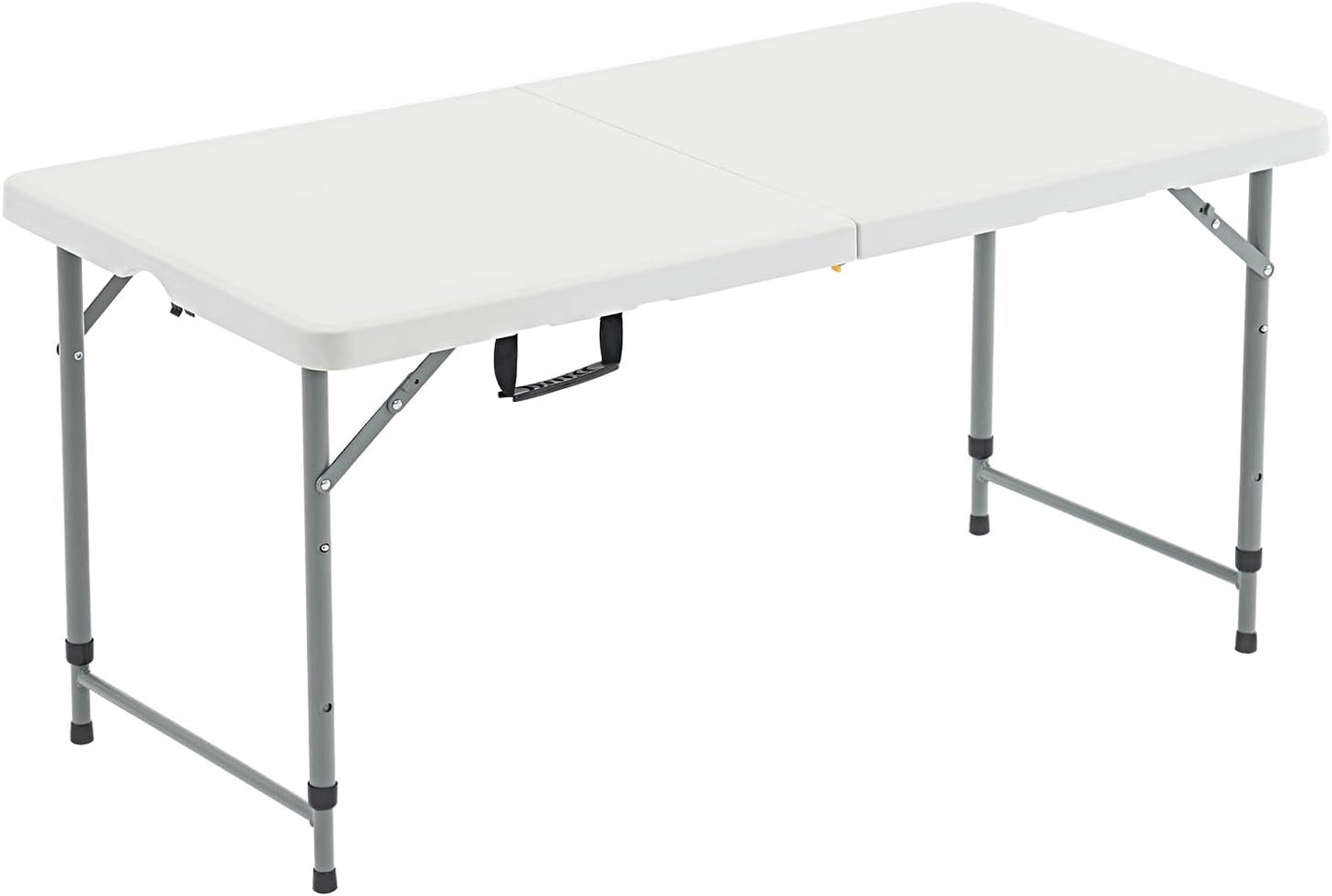 4 Foot Foldable Table for Dining, Picnics, and Parties