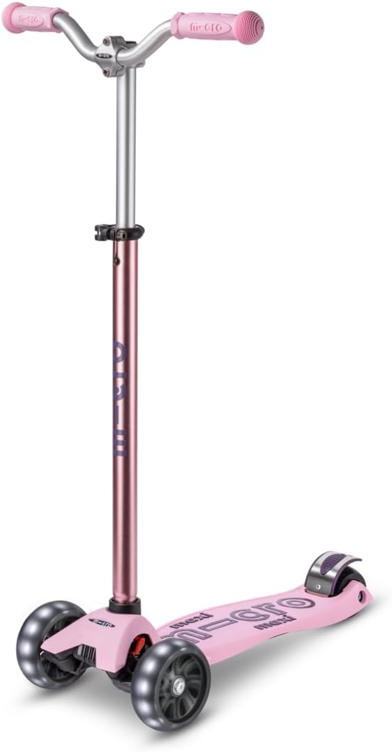 Maxi Deluxe Pro LED Kick Scooter - Smooth Gliding Fun!