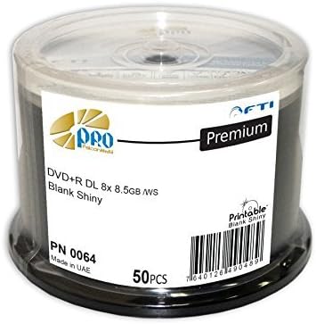 High Fidelity Dual Layer Blank DVDs for Quality Video Storage