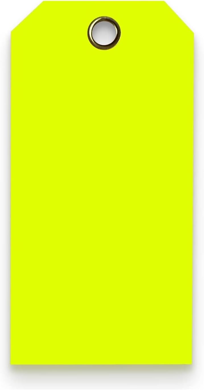 15 Mil Waterproof Plastic Tags for Labeling and Tagging Needs