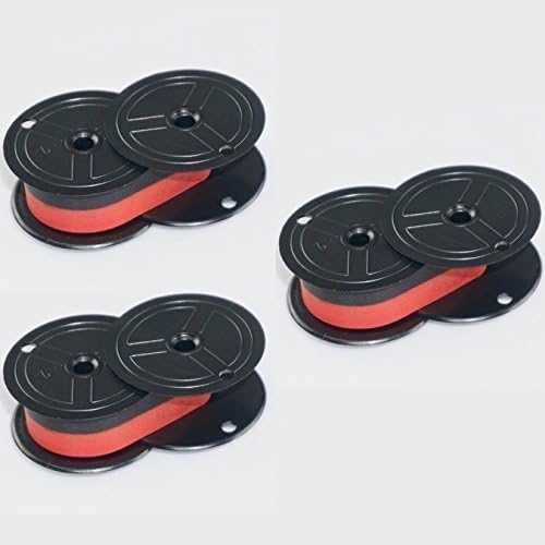 Canon MP-18DII Calculator Ribbon Trio - Black & Red Swartz Ink
