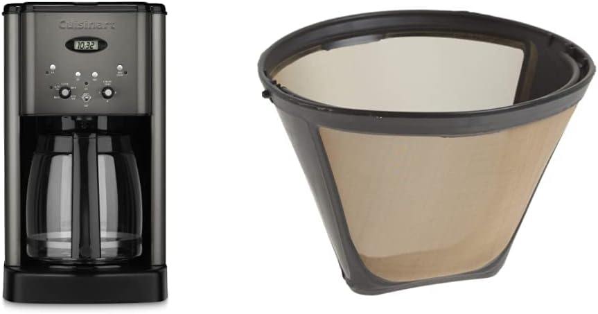 Cuisinart 12 Cup Coffee Maker Bundle with Gold Tone Filter Review