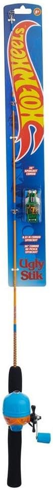 Ugly Stik Kids Fishing Combo - Easy Handling, Anti-Reverse, Pre-Spooled