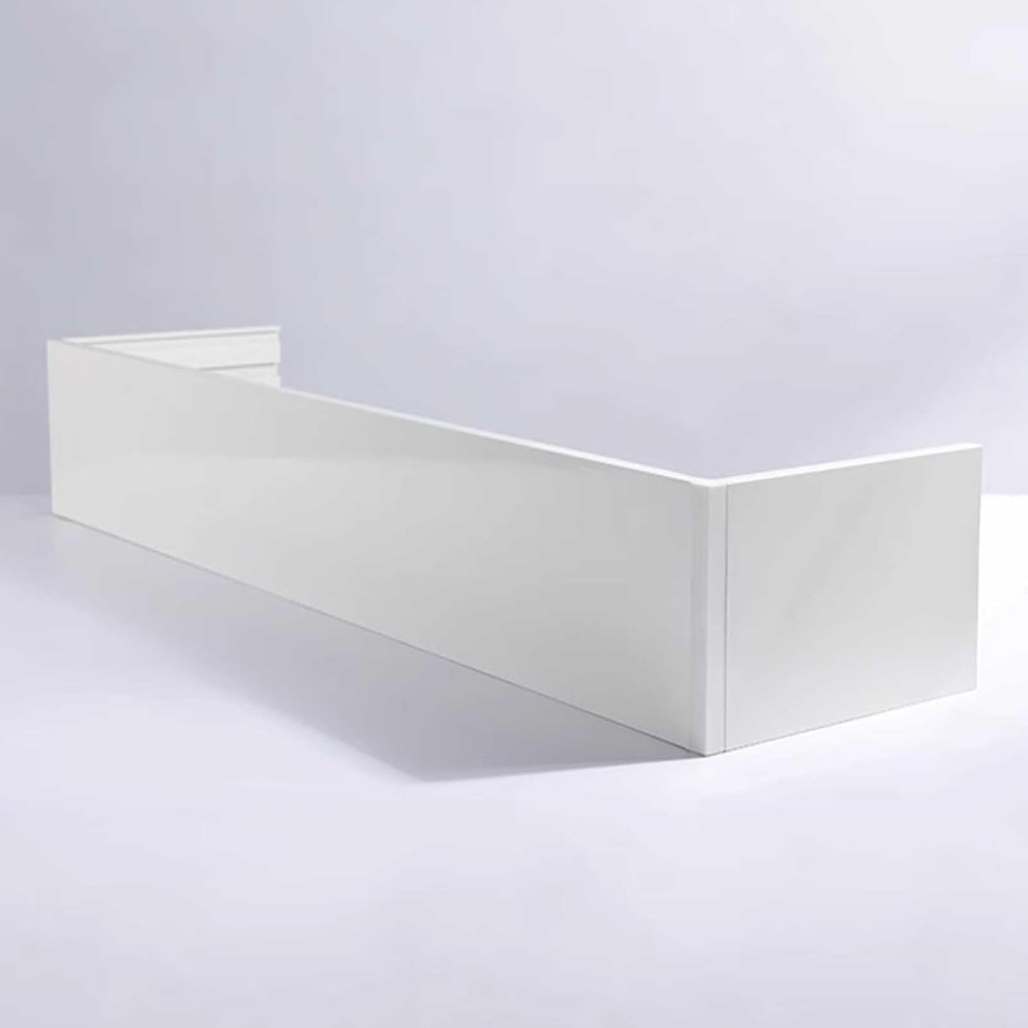 Aluminum Curtain Valance: Wall/Ceiling Mount, Decor Rod Baffle