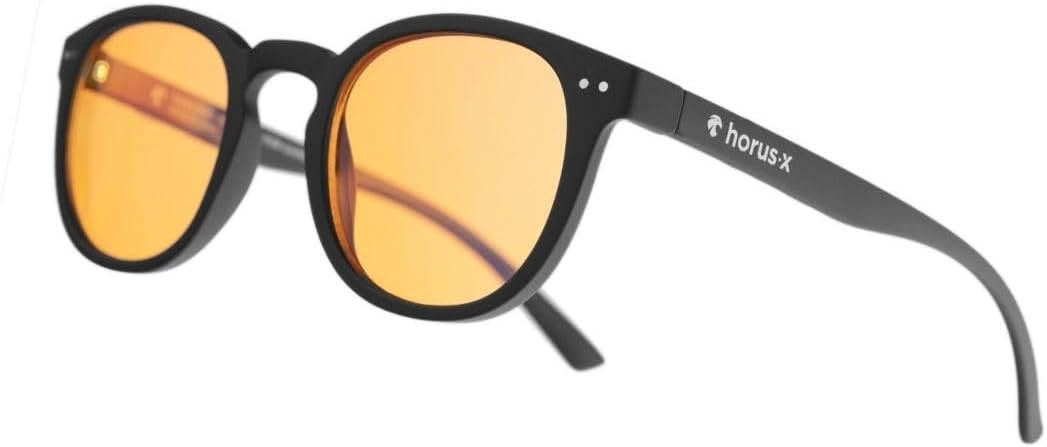 Horus X Round Blue Light Glasses for Men and Women - Anti-Fatigue