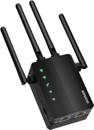 WiFi Booster with 1200Mbps Speed and 12880 sq.ft Coverage