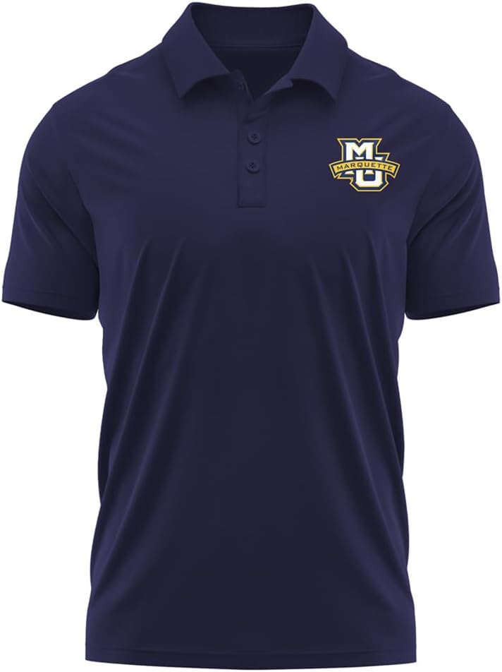 Official NCAA Collegiate Men's Sport Polo Short Sleeve Shirt