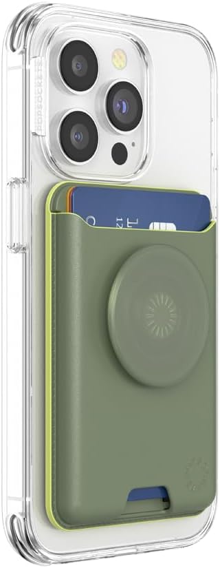 PopSockets Softgoods Phone Wallet with Expanding Grip for MagSafe