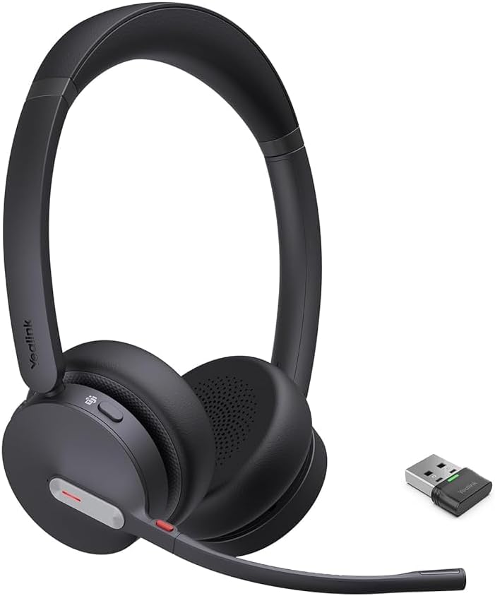 Yealink BH70: 35h Talk Time, 3-Mic Noise Cancelling