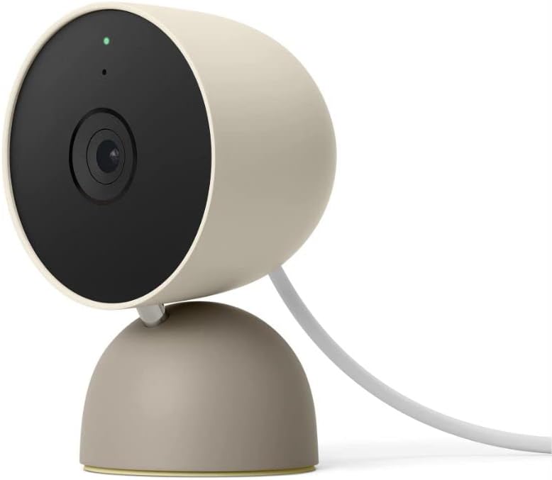 Google Nest 2nd Gen Cam - Linen 1080p