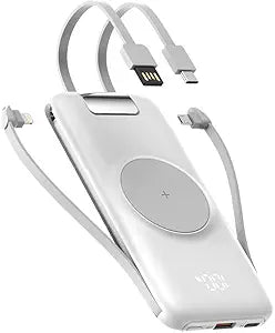 Power Bank 10000mAh with Fast Charging and Wireless Features