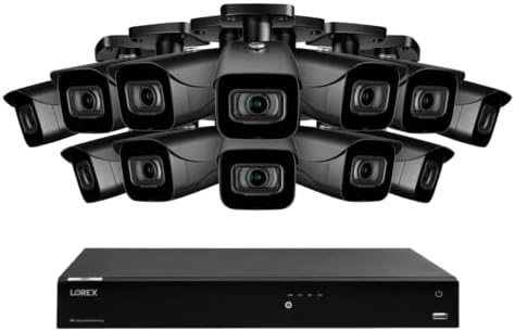 16-Channel Fusion NVR System with 4K IP Cameras for Security