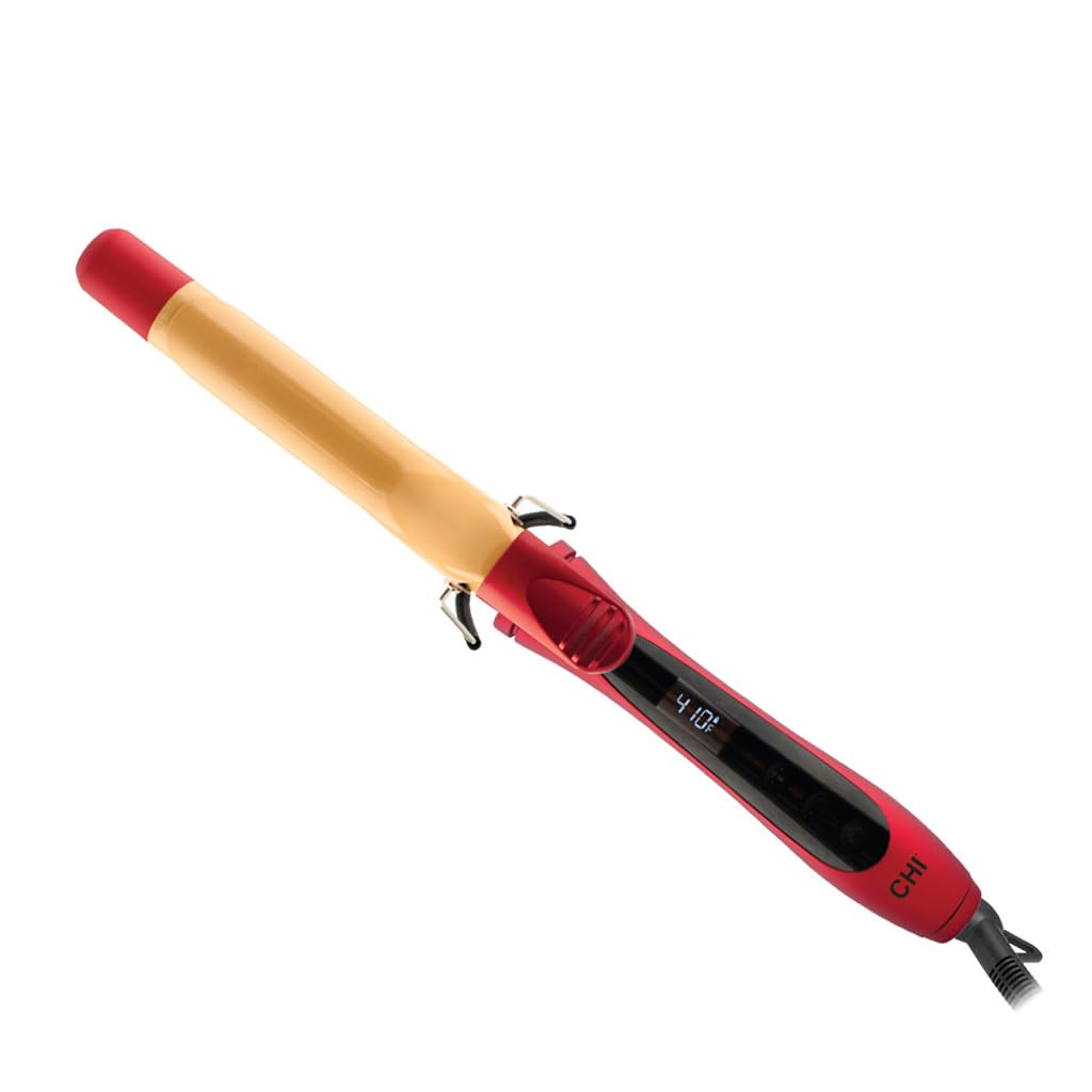CHI Air Texture Curl Iron for Smooth & Shiny Curls, 1in Barrel
