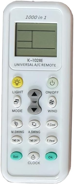 Universal A/C Remote Control, 1000+ Brands, Easy Operation