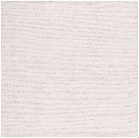 SAFAVIEH Abstract Collection Area Rug - 8ft Square, Ivory & Beige